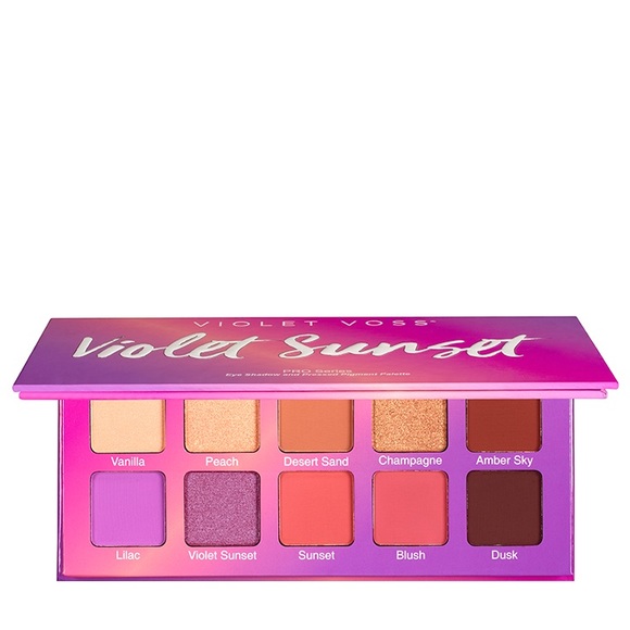 💗VIOLET VOSS Violet Sunset Eyeshadow and Pressed Pigment Palette - Picture 2 of 6